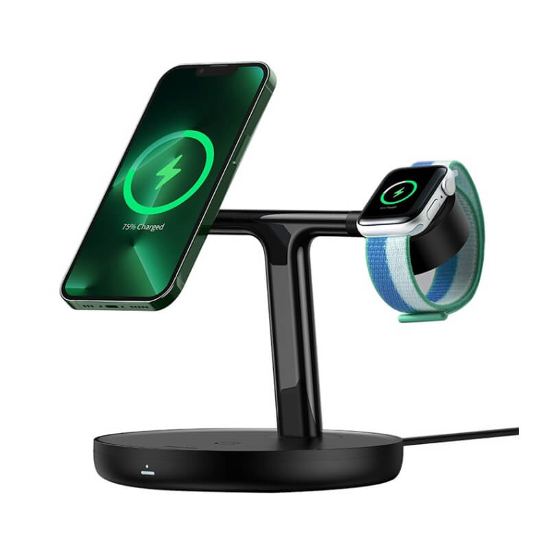 Buy Baseus Swan 3-in-1 Magnetic Wireless Charger - 20W - Simplist Desk
