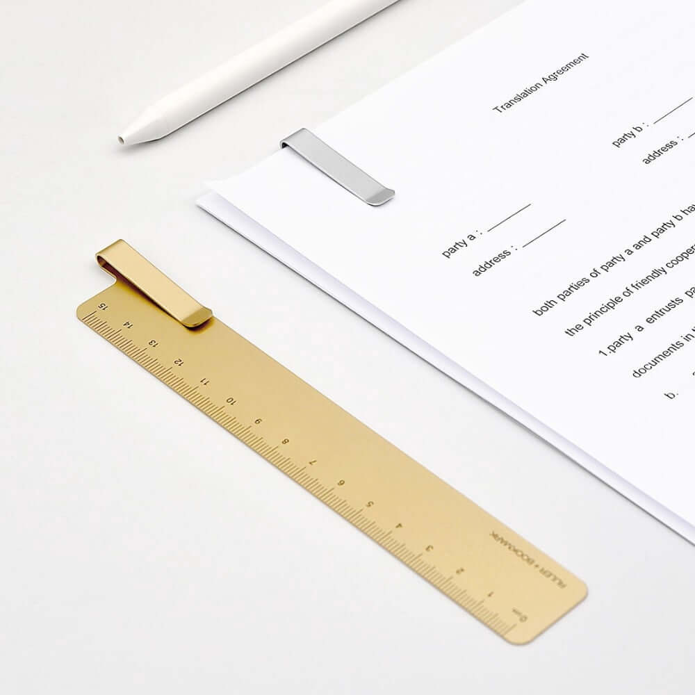 KACO Ruma Ruler & Bookmarker - Simplist Desk