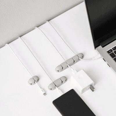 FaSoLa Adhesive Desktop Cable Organizer - Versatile Cable Management Solution
