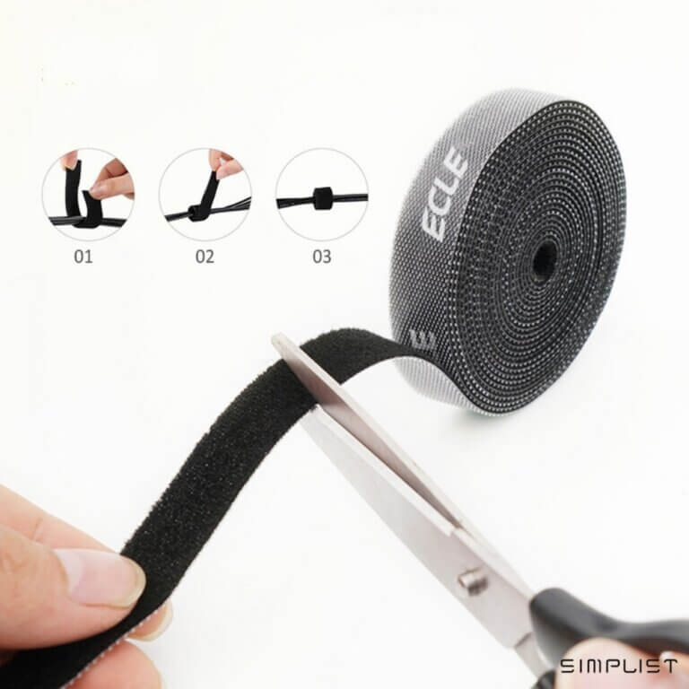 Buy Toocki Velcro Cable Ties Roll DIY Velcro Fastening Resealable