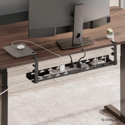 POKIPO Under Desk Cable Management Tray
