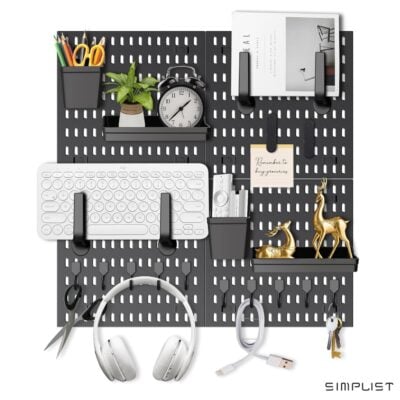 peg board 4x4 blk