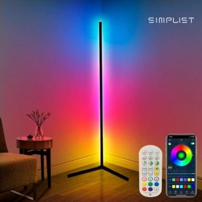 Smart RGB Floor Lamp - (Alexa/Google Compatible)