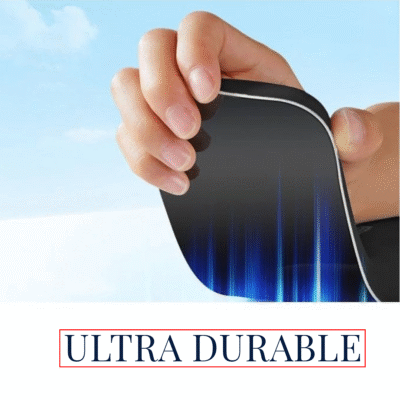 Image for a keyboard wrist rest which is on a cinematic ambience. Background should be minimalistic workstation. Ultra realistic, focus on product (3)