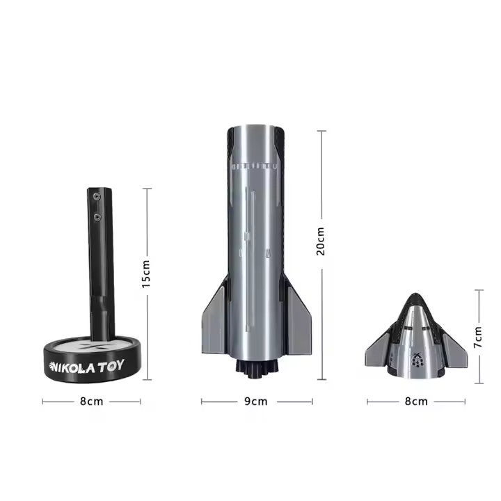 Space X manipulation model with product scale from centimeters