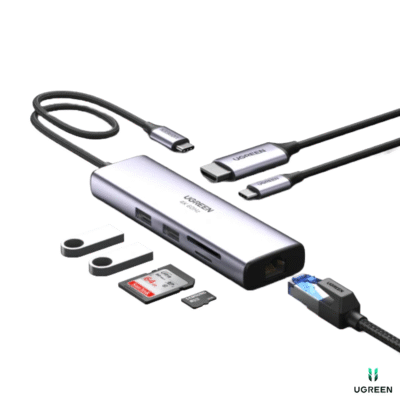 UGREEN 7 in 1 - 4K 60Hz HDMI USB C Hub (60515)