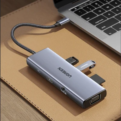 eng_pl_Ugreen-CM498-15600-USB-C-Adapter-3x-USB-A-3-0-HDMI-VGA-RJ45-SD-TF-Card-Reader-USB-C-PD-Gray-167510_2