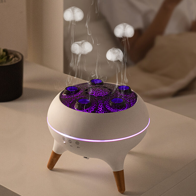 Jellyfish Puff Humidifier - Essential Oil Diffuser - Simplist Desk