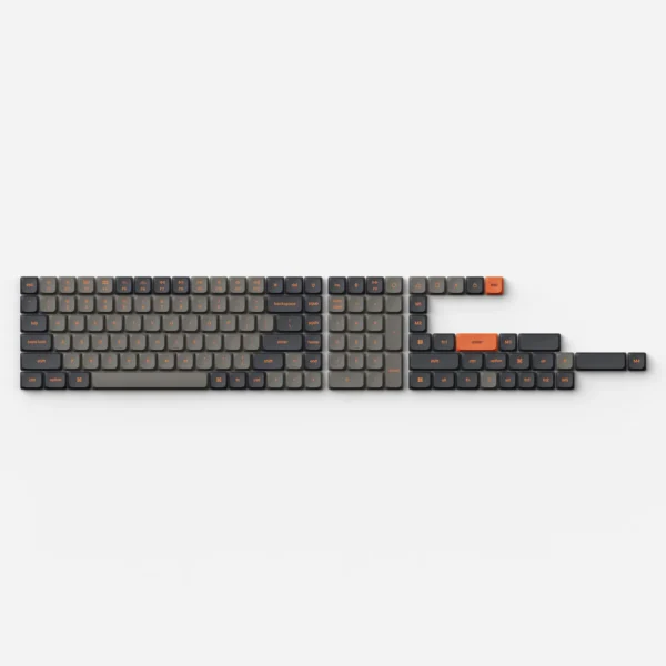 Double-Shot-Low-Profile-PBT-Keycap-Full-Keycap-Set-Carbon