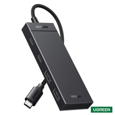 UGREEN 10Gbps USB Splitter Hub (4 in 1) | USB-C Hub 2x USB-C and 2x USB-A (35583)