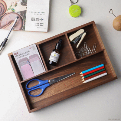 Premium Walnut  Desk Organizer - The "C" Level Collection
