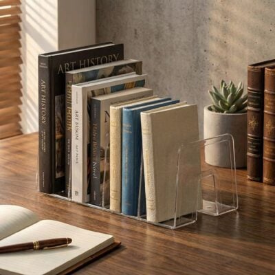 Simplist Books Organzier with 4 Compatments