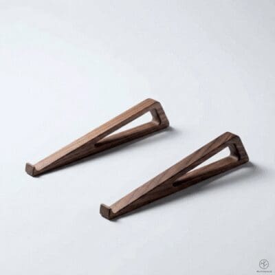 Organic Walnut Laptop Stand - "C level collection"