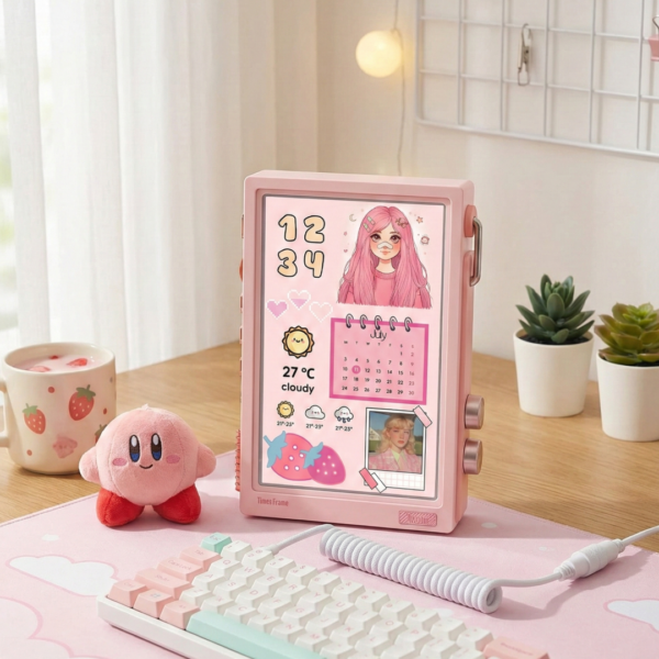 Divoom Times Frame Digital Picture Frames - Simplist Desk