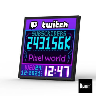 Divoom Pixoo64 - 64X64 Pixel Art LED Display