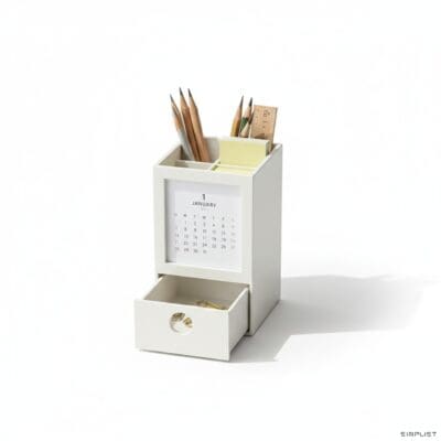 Mindfulness Pen Holder with Drawer
