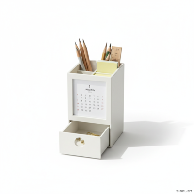Mindfulness Pen Holder with Drawer