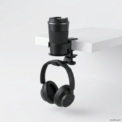 The Modus : 2-in-1 Headphone and Cup Holder Mount