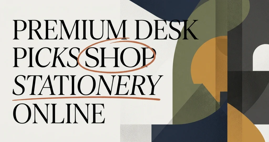 Shop Stationery Online: Premium Desk Picks