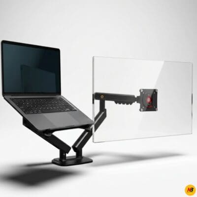 NB A5-C FP 2 in 1 Monitor Arm and Laptop Tray